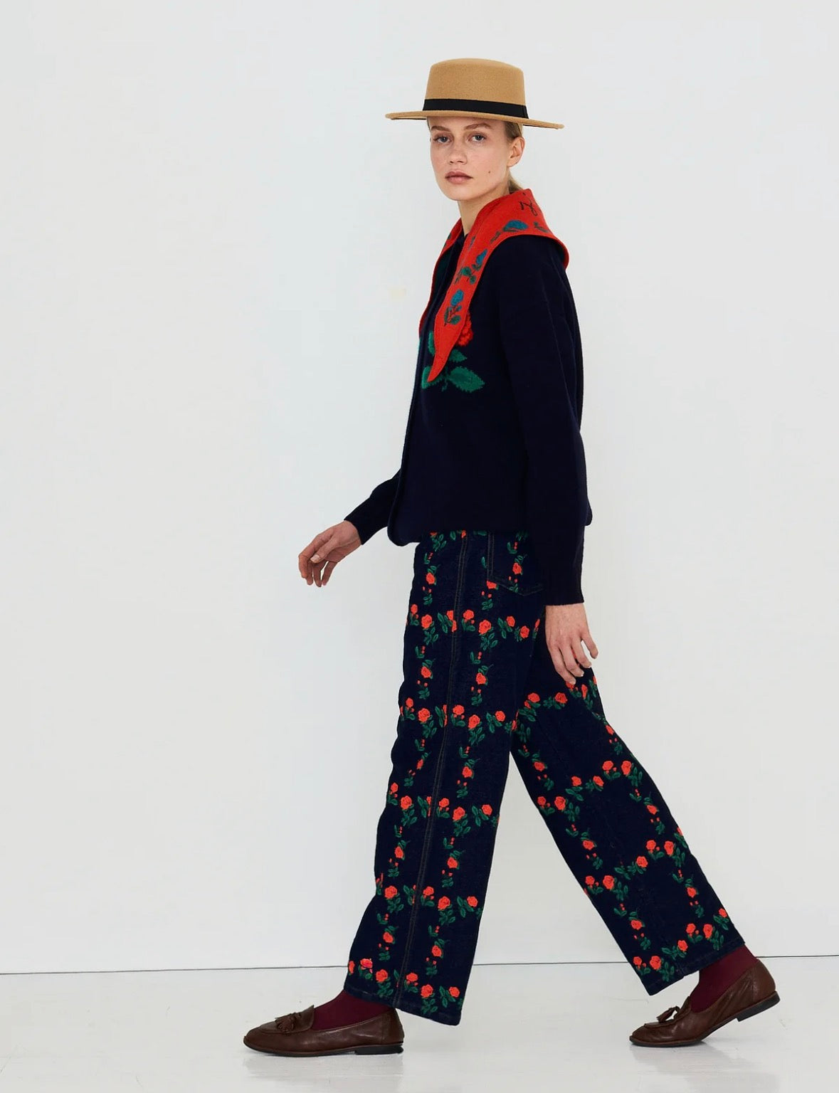 Oversize Roses Cardigan