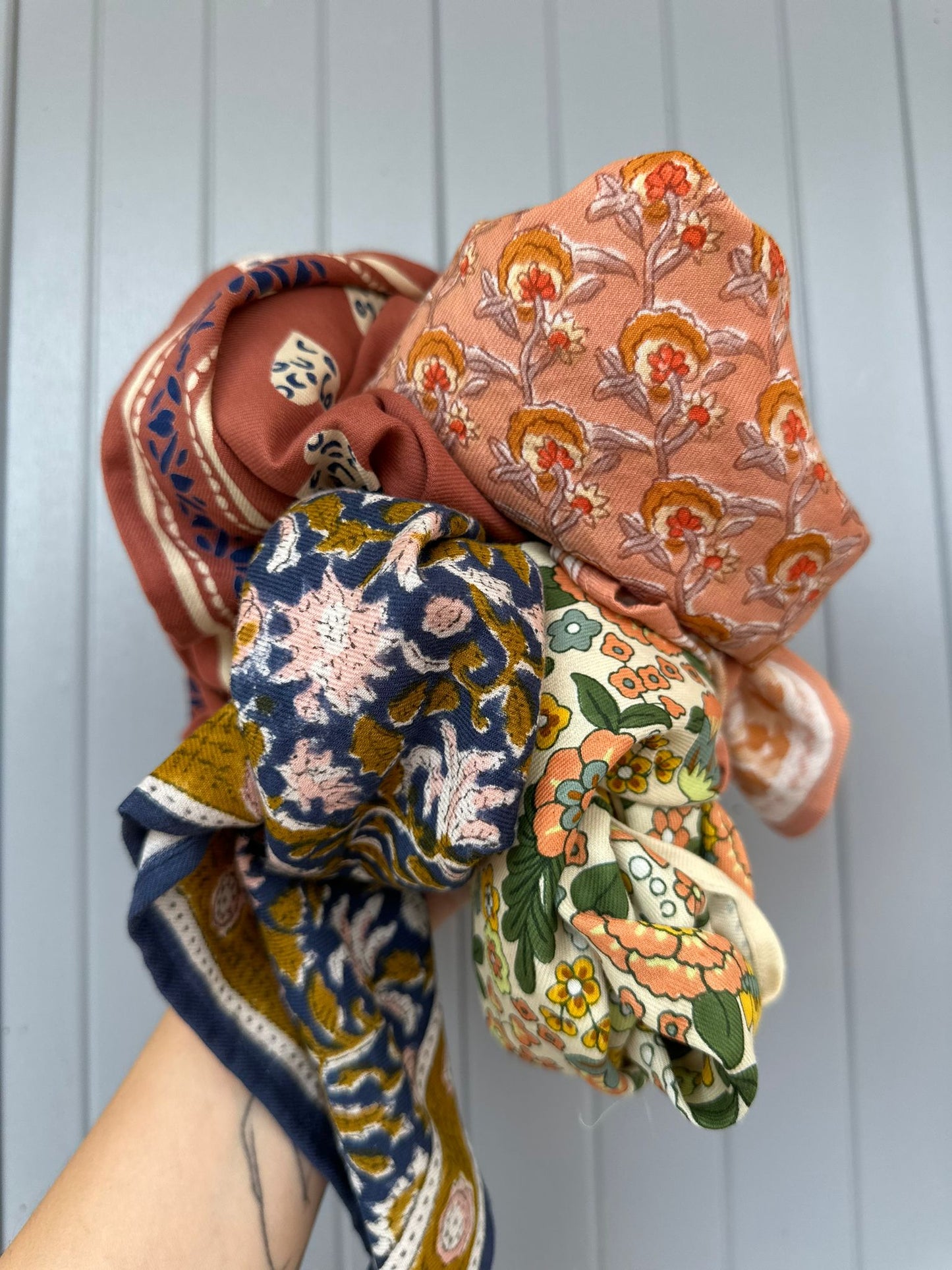 Foulard - Cuore Selvaggio Terracotta