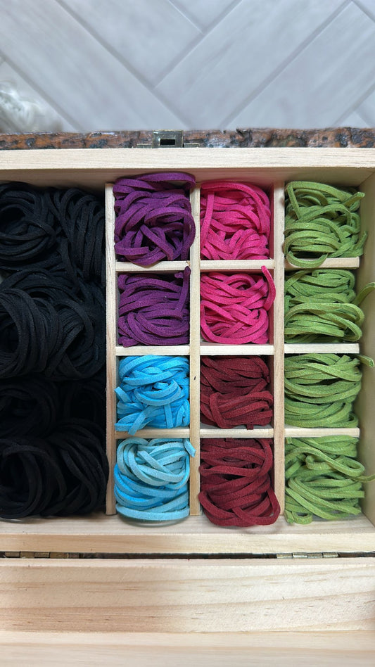 Cordino in velluto colorato