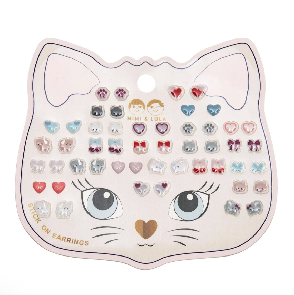 Orecchini adesivi - Kittybow