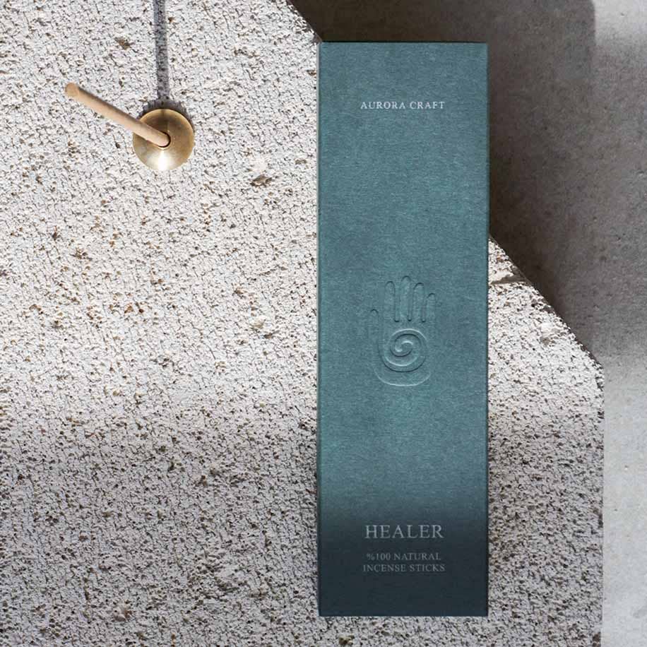 Healer - Incenso naturale (salvia, alloro, ginepro)