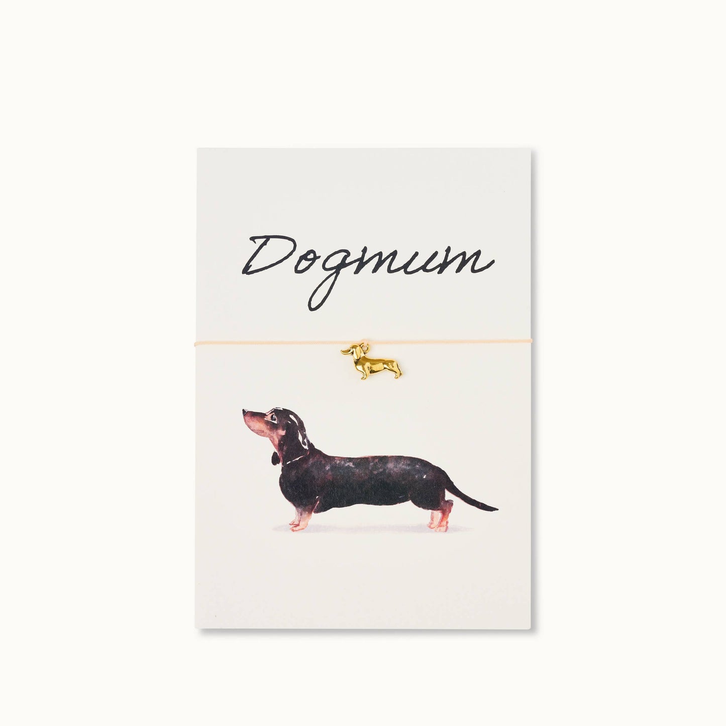 Biglietto con braccialetto: Dogmum