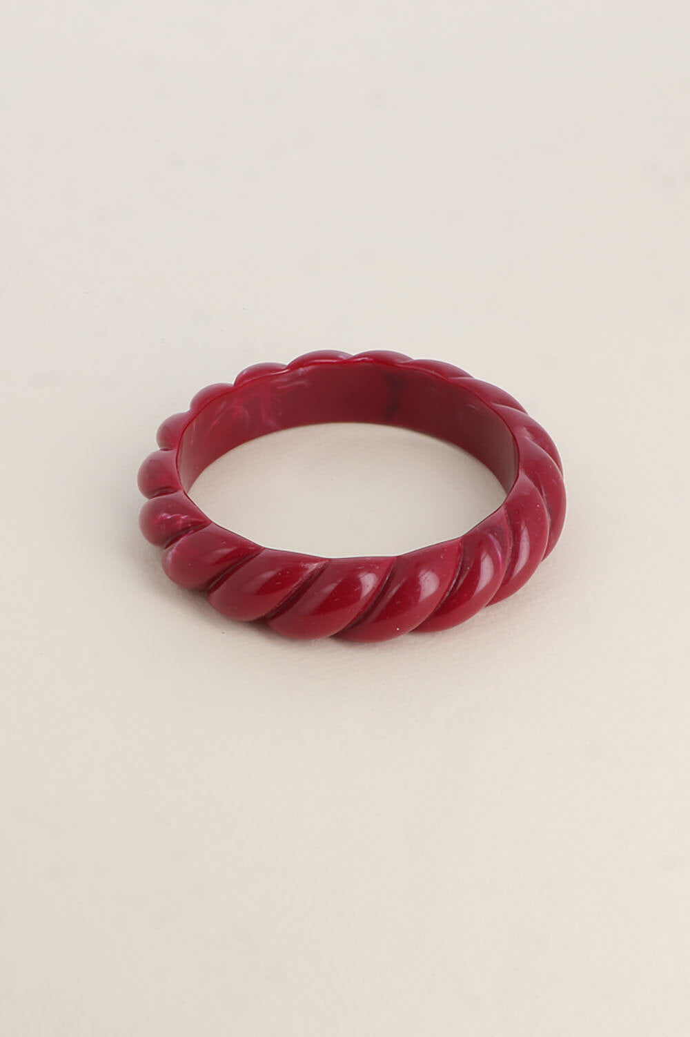 Bracciale Rigido - Borgogna