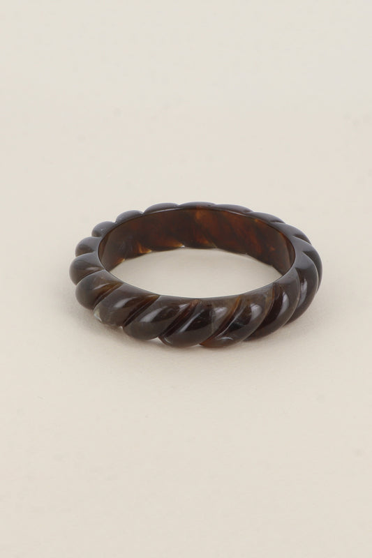 Bracciale Rigido - Marrone